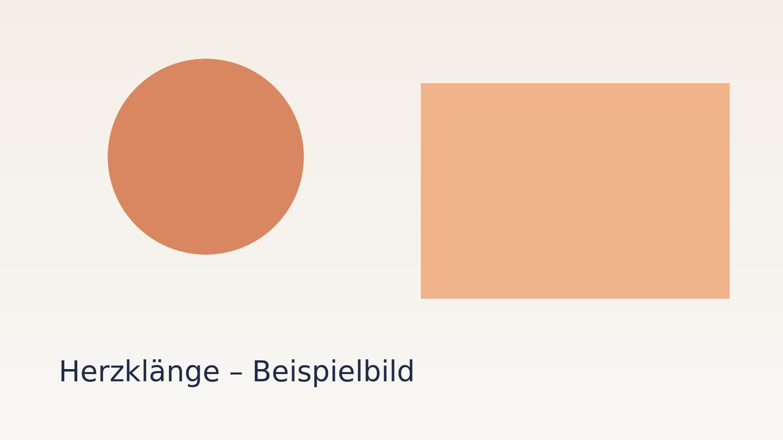 Herzklänge und Musik